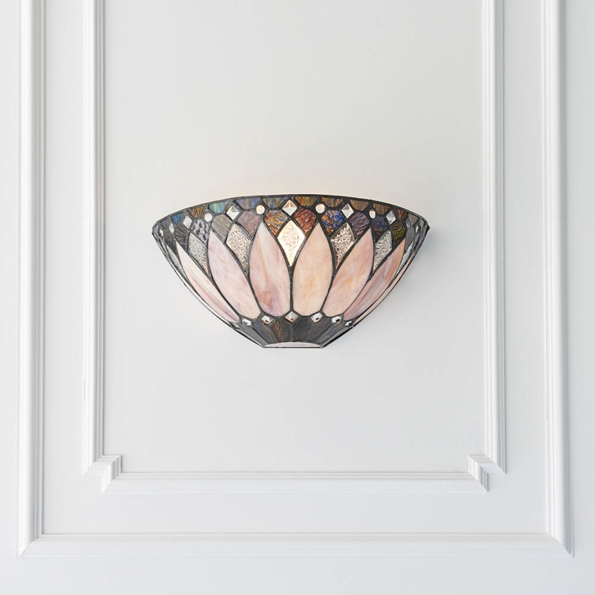 Endon 63983 - Zidna svetiljka Tiffany BROOKLYN 1xE14/40W/230V