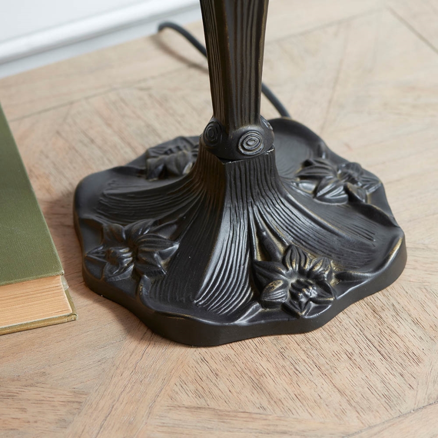 Endon 64085 - Stona lampa Tiffany DRAGONFLY 2xE27/60W/230V prečnik 41 cm