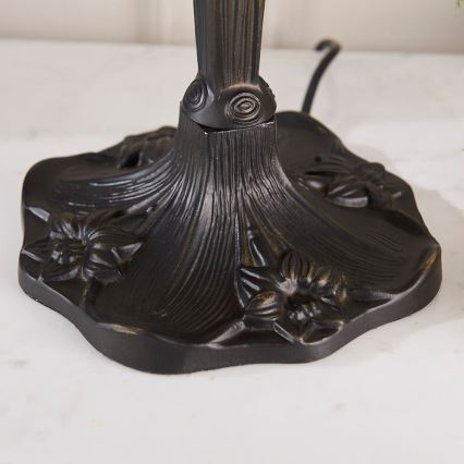Endon 64090 - Stona lampa Tiffany DRAGONFLY 2xE27/60W/230V prečnik 30 cm