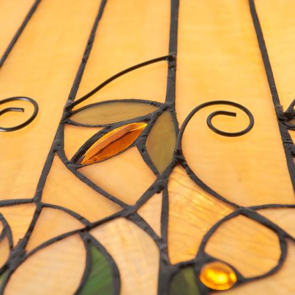 Endon 64194 - Luster na lancu Tiffany JAMELIA 3xE27/60W/230V prečnika 50 cm