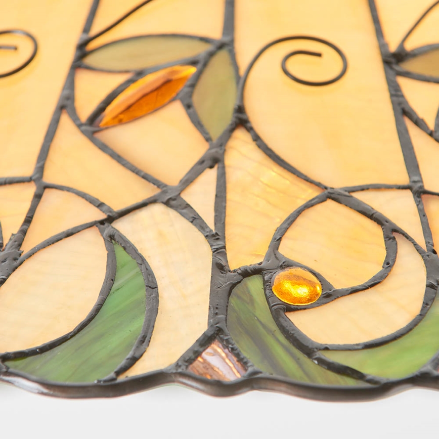 Endon 64194 - Luster na lancu Tiffany JAMELIA 3xE27/60W/230V prečnika 50 cm