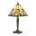 Endon 64195 - Stona lampa Tiffany JAMELIA 1xE27/60W/230V prečnik 31 cm