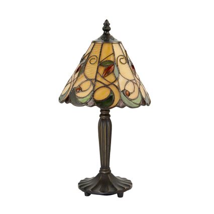 Endon 64196 - Stona lampa Tiffany JAMELIA 1xE14/40W/230V prečnik 20 cm