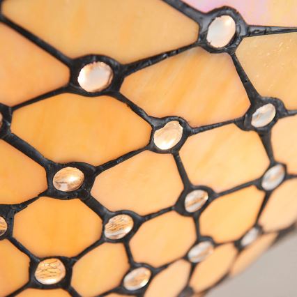 Endon 64300 - Plafonski luster Tiffany PEARL 3xE27/60W/230V prečnik 37 cm