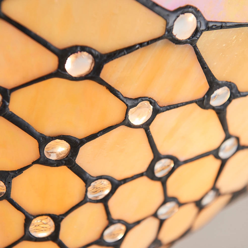 Endon 64300 - Plafonski luster Tiffany PEARL 3xE27/60W/230V prečnik 37 cm