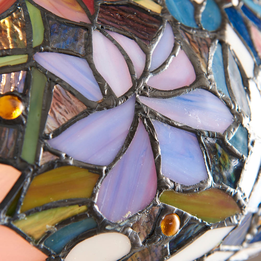 Endon 64323 - Podna lampa Tiffany SULLIVAN 2xE27/60W/230V prečnik 56 cm