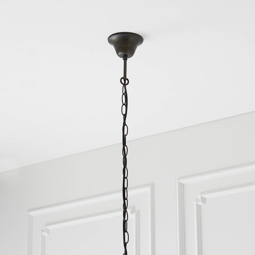 Endon 66148 - Luster na lancu Tiffany DRAGONFLY 3xE27/60W/230V prečnik 50 cm