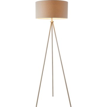 Endon 66987 - Podna lampa TRI 1xE27/60W/230V bež