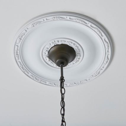 Endon 67044 - Luster na lancu Tiffany FARGO 1xE14/40W/230V prečnik 25,5 cm