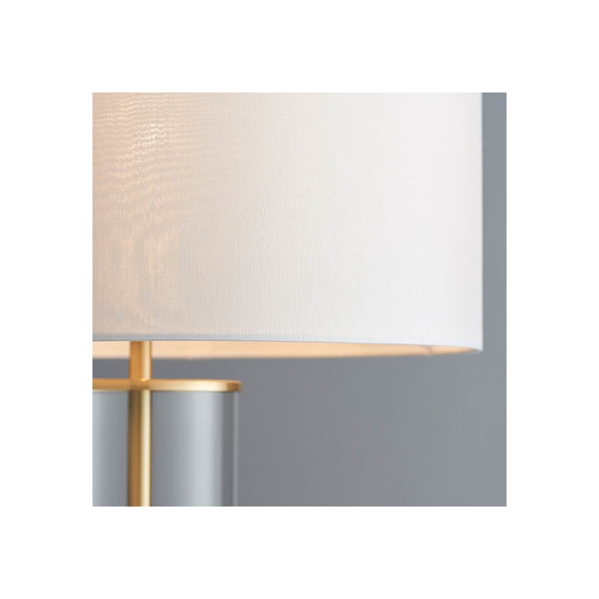 Endon 68802 - Prigušiva dodirna stona lampa LESSINA 1xE27/10W/230V zlatna/bela