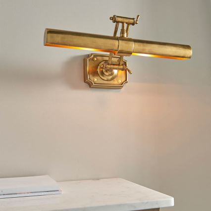 Endon 69833 - Osvetljenje za slike WINCHESTER 2xE14/6W/230V 51 cm mesing