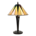 Endon 70367 - Stona lampa Tiffany DARK STAR 1xE14/40W/230V prečnik 30 cm