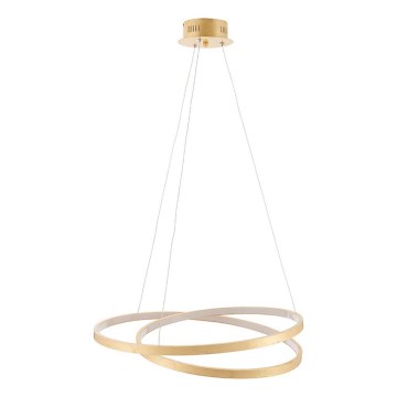 Endon 72479 - LED luster na sajli SCRIBBLE LED/31,5W/230V 3000K zlatna