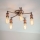 Endon 76336 - HAL spot svetiljka 5xE27/40W/230V mat hrom/bakrena