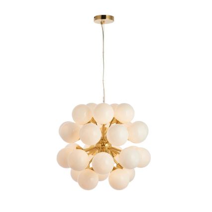 Endon 76499 - Luster na sajli OSCAR 28xG9/18W/230V zlatna