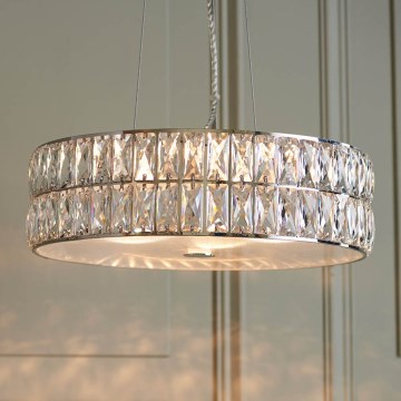 Endon 76513 - LED luster na sajli VERINA 5xLED/5W/230V sjajni hrom