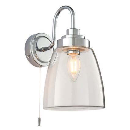 Endon 77088 - Zidno svetlo za kupatilo ASHBURY 1xE14/4W/230V IP44 sjajni hrom