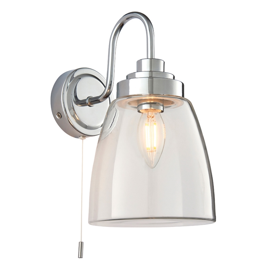 Endon 77088 - Zidno svetlo za kupatilo ASHBURY 1xE14/4W/230V IP44 sjajni hrom