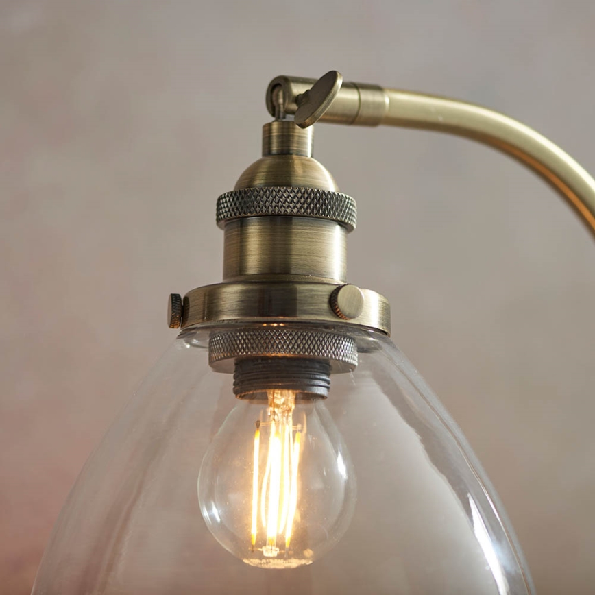 Endon 77859 - Stona lampa HANSEN 1xE14/40W/230V mesing