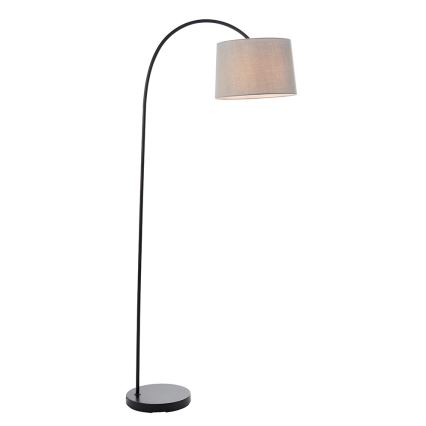 Endon 78163 - Podna lampa CARLSON 1xE27/60W/230V siva/crna