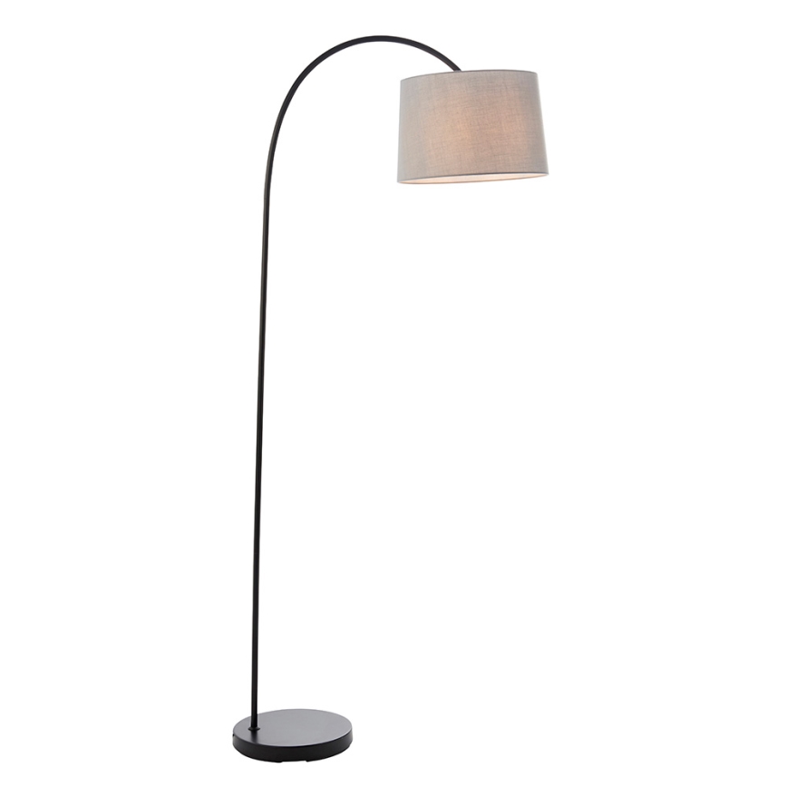 Endon 78163 - Podna lampa CARLSON 1xE27/60W/230V siva/crna