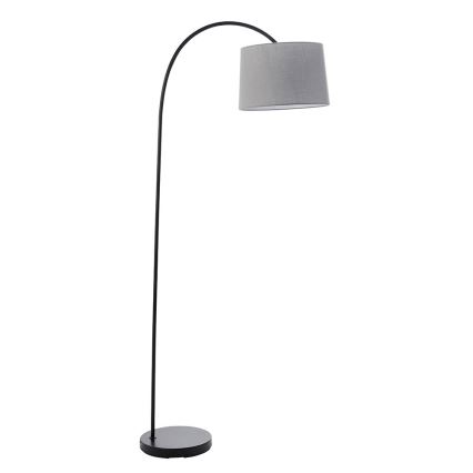 Endon 78163 - Podna lampa CARLSON 1xE27/60W/230V siva/crna