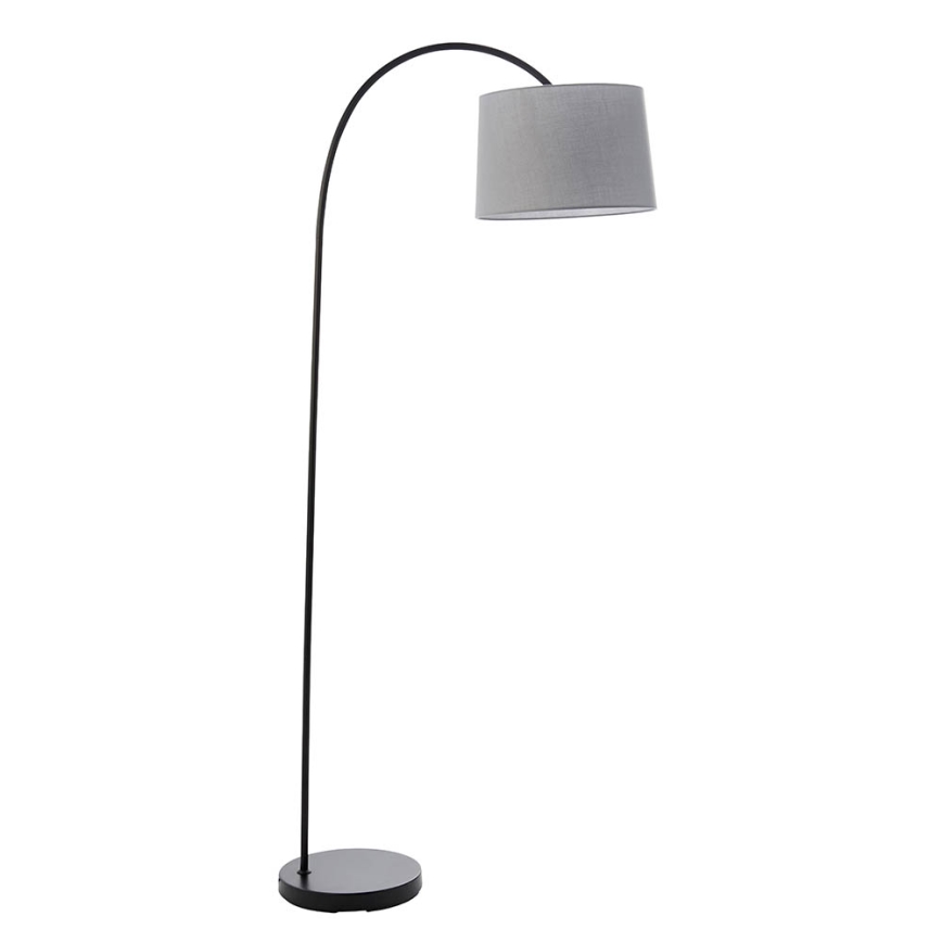 Endon 78163 - Podna lampa CARLSON 1xE27/60W/230V siva/crna
