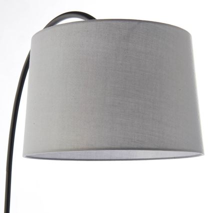 Endon 78163 - Podna lampa CARLSON 1xE27/60W/230V siva/crna