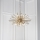 Endon 81935 - Zlatni luster na lancu 8xE14/40W/230V