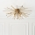 Endon 81937 - Plafonska lampa 4xE14/40W/230V, prečnik 80 cm, zlatna