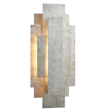Endon 90451 - Zidno svetilo ALZARE 2xG9/3W/230V bela patina