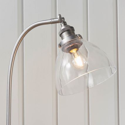 Endon 91740 - Stona lampa HANSEN 1xE14/40W/230V mat hrom