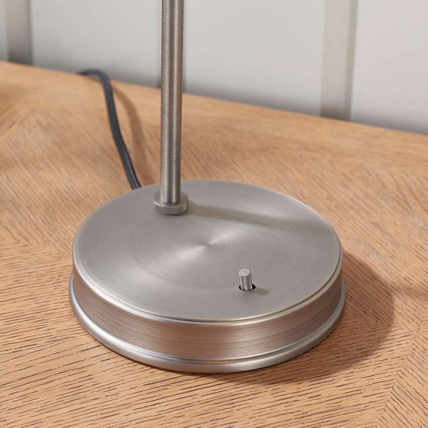 Endon 91740 - Stona lampa HANSEN 1xE14/40W/230V mat hrom