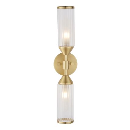 Endon 92229 - Zidna svetiljka TOUR 2xG9/3W/230V mesing