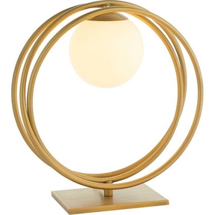 Endon 92491 - Stona lampa EMILIO 1xG9/3W/230V zlatna/bela