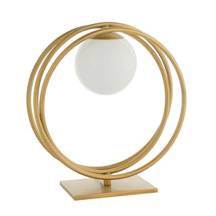 Endon 92491 - Stona lampa EMILIO 1xG9/3W/230V zlatna/bela