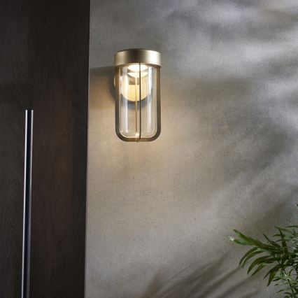 Endon 92856 - LED zidno svetlo za kupatilo LED/8W/230V IP44 2700K mesing