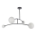Endon 92940 - Luster na šipci BALANCE 4xG9/3W/230V crna/bela