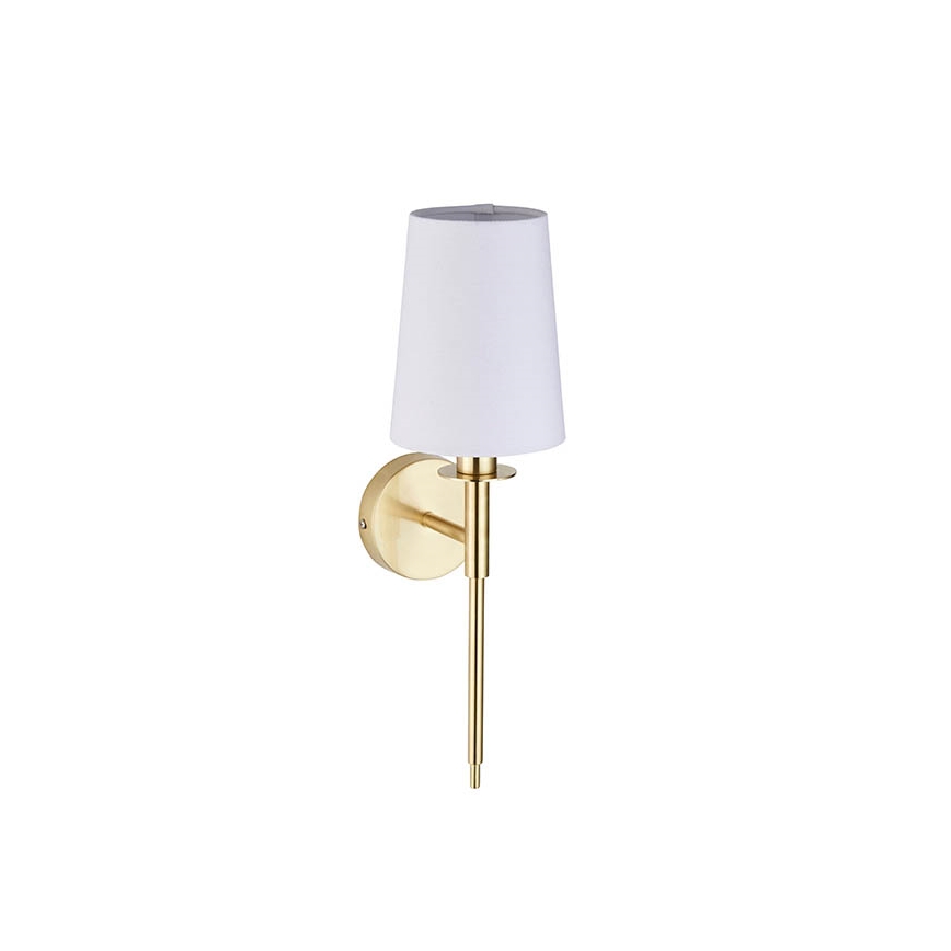 Endon 92955 - Zidna lampa 1xE14/6W/230V bela/zlatna