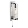Endon 94074 - Kupatilsko zidno svetlo TAYLOR 1xE27/10W/230V IP44 sjajni hrom