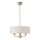 Endon 94361 - Luster na lancu HIGHCLERE 3xE14/40W/230V bež/mat hrom prečnik 45 cm