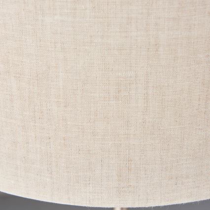 Endon 94369 - Stona lampa HIGHCLERE 3xE14/18W/230V bež/matni hrom prečnik 32 cm