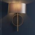 Endon 95210 - Zidna lampa 1xE27/10W/230V siva/mesing
