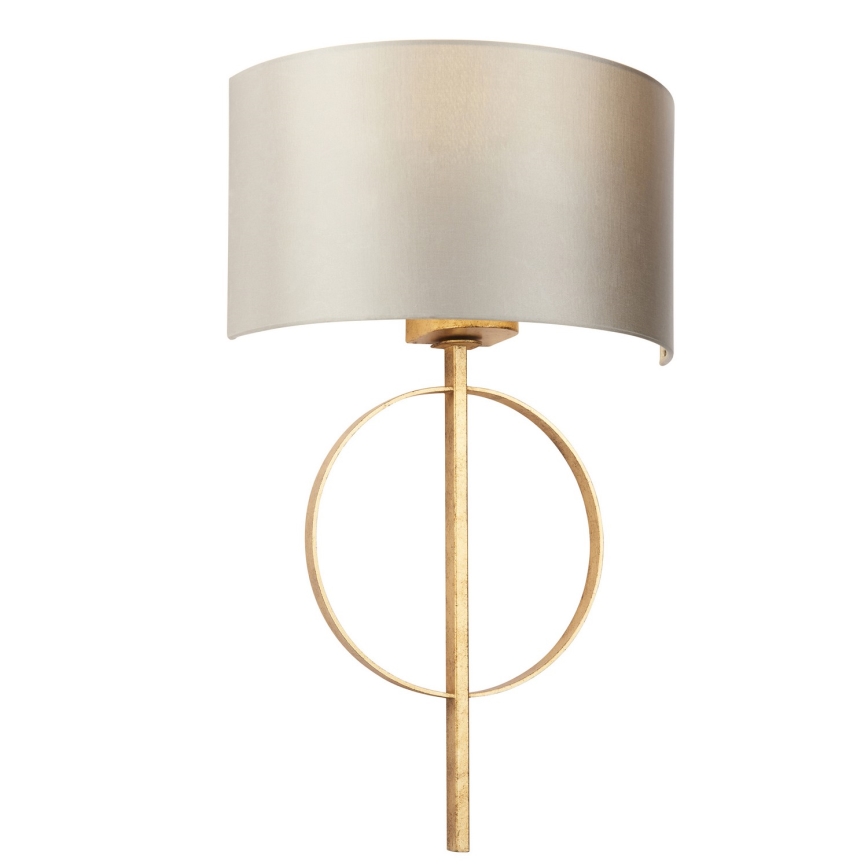 Endon 95210 - Zidna lampa 1xE27/10W/230V siva/mesing