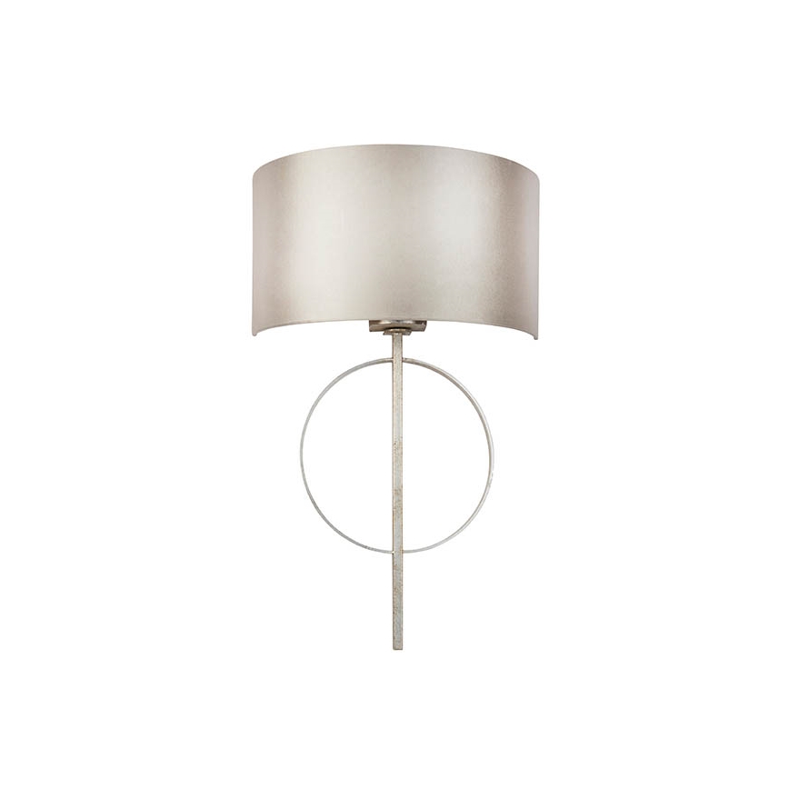 Endon 95214 - Zidna lampa 1xE27/10W/230V siva