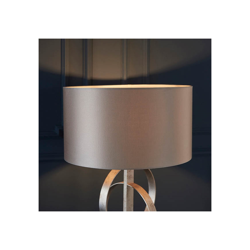 Endon 95217 - Stona lampa 1xE27/10W/230V siva/crna
