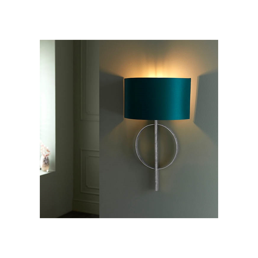 Endon 95222 - Zidna lampa 1xE27/10W/230V plava/siva