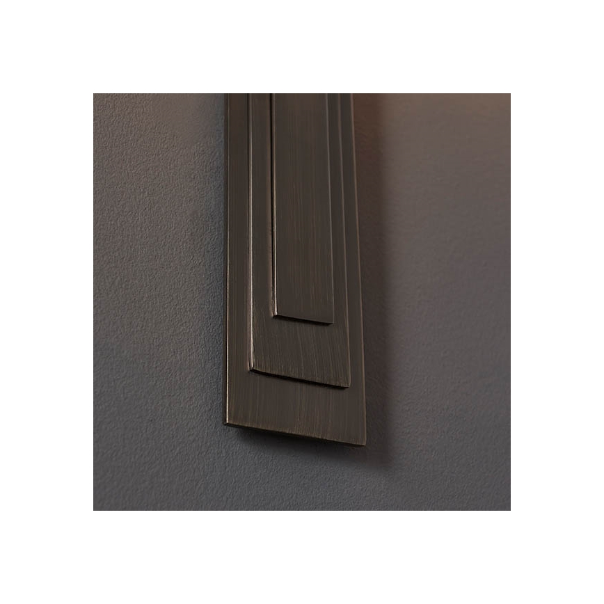 Endon 95271 - Zidno svetlo CARLTON 1xE27/10W/230V bronza