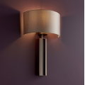Endon 95449 - Zidna lampa 1xE27/10W/230V bež/mat hrom