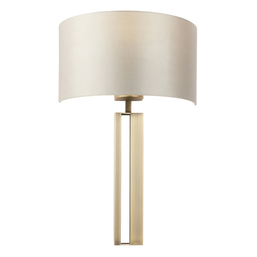 Endon 95452 - Zidna lampa 1xE27/10W/230V bež/zlatna